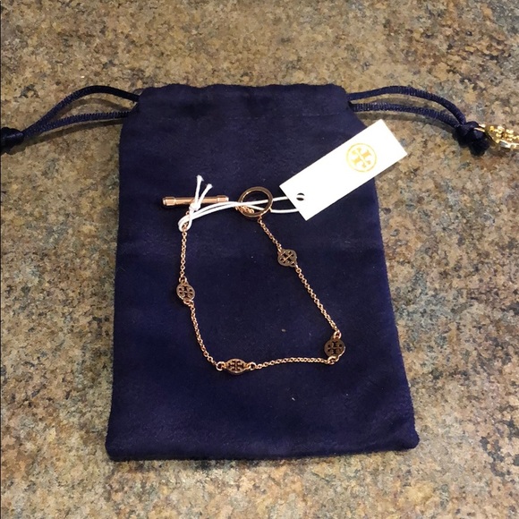 Tory Burch Jewelry - Tory Burch Rose Gold Bracelet